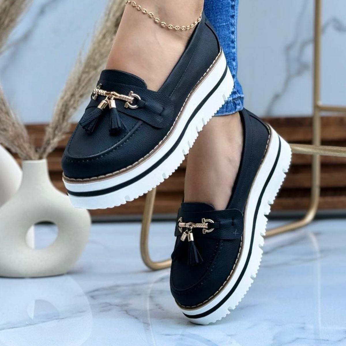 Zapatilla Doble Piso