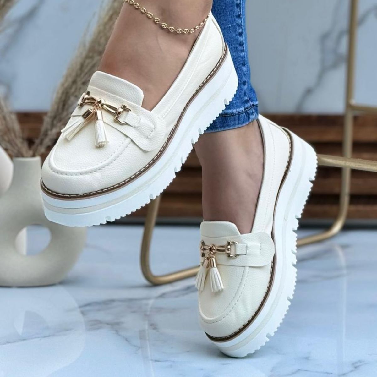Zapatilla Doble Piso